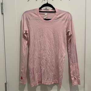 Lululemon Swiftly Tech Long-Sleeve Shirt Light Pink